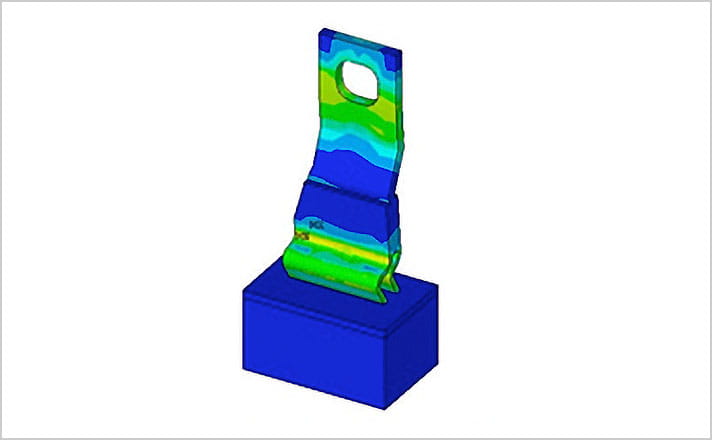 Busbar stress analysis